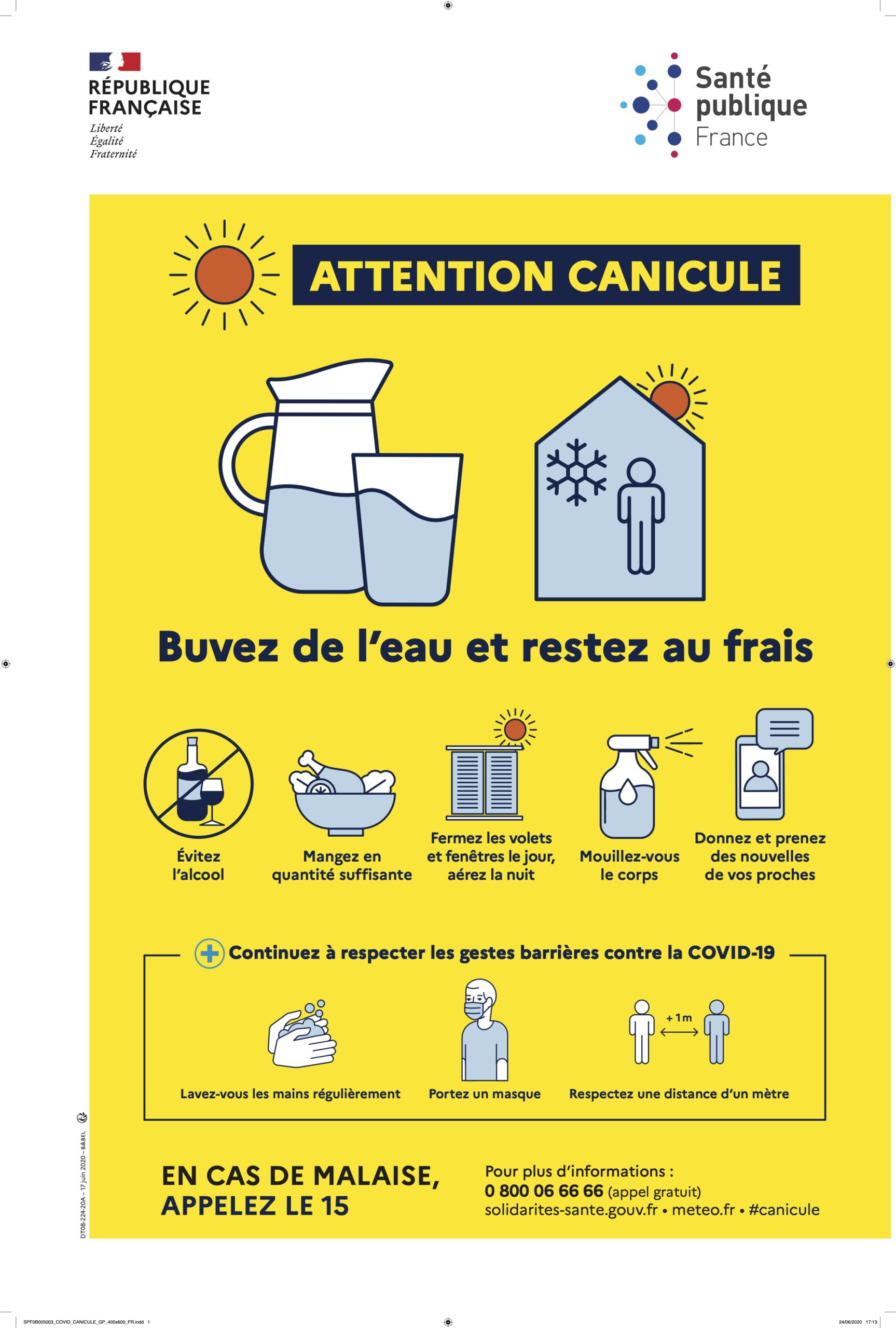covid canicule