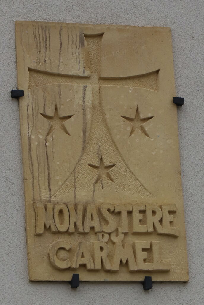 Plaque du Carmel