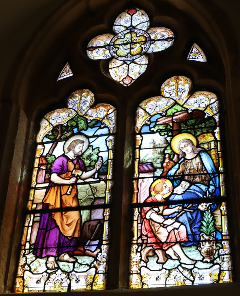 Vitrail n°12 - l'atelier de Joseph