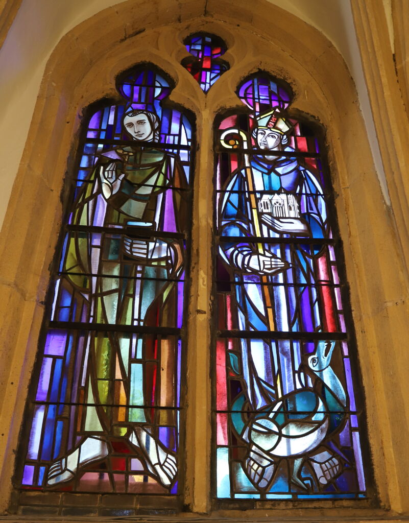 Vitrail n°6 - Augustin Schoeffer et saint Clément