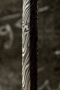 Détail de la lame de l'épée