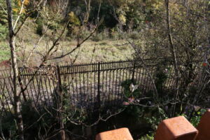 Fossé sec à côté de l'Observatoire cuirassé
