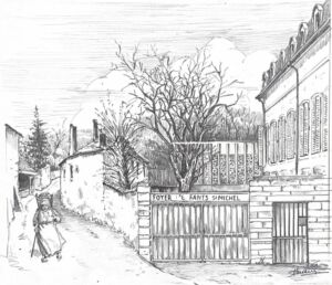 Illustration Albert Thiam : le Foyer Saint-Michel