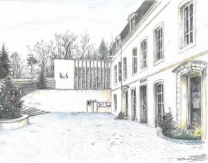 Illustration Albert Thiam : le Château d'Arros devient la mairie de Plappeville